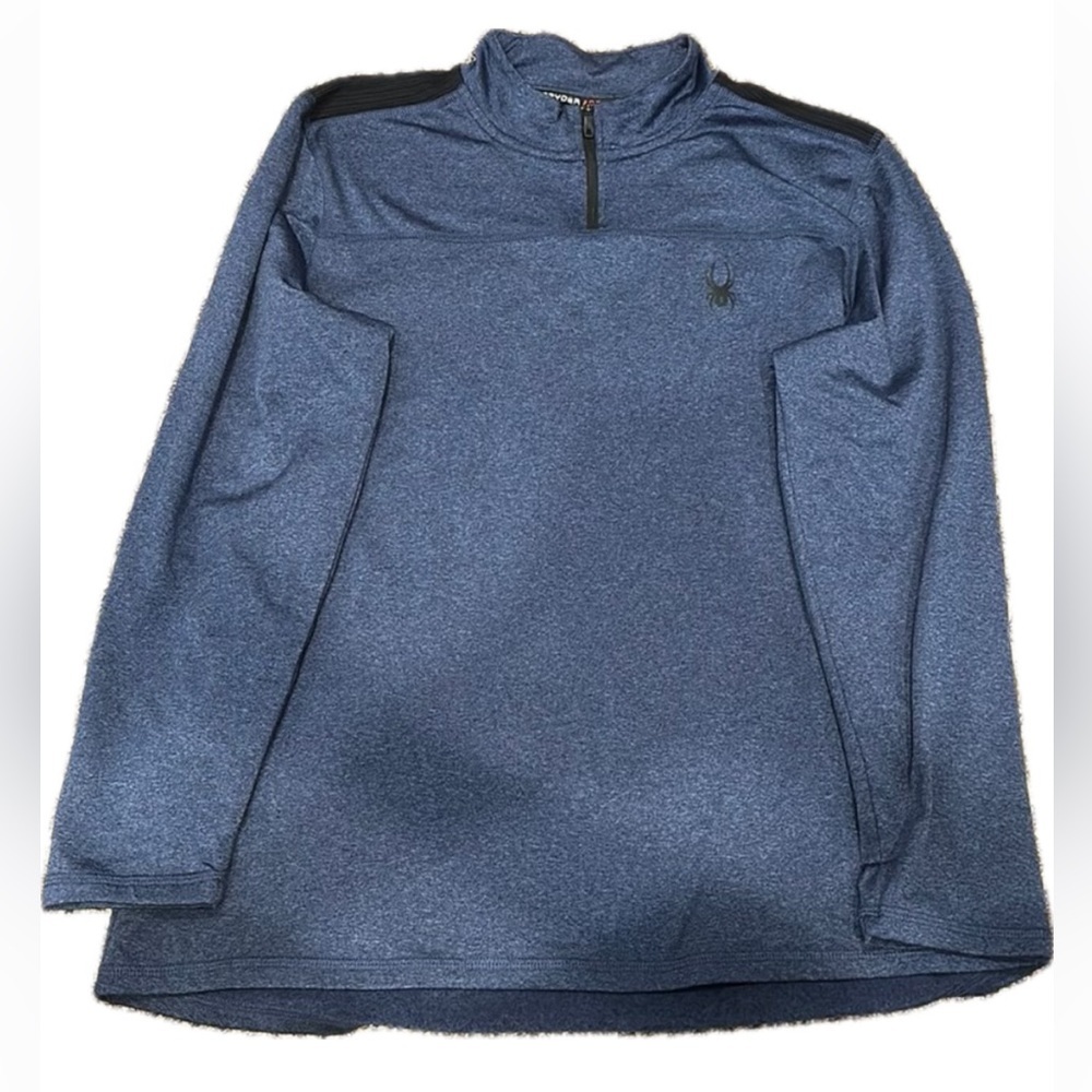 NWOT SPYDER active blue quarter zip sweatshirt
